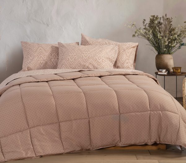 20260424164501 nef nef homeware paploma yperdiplo me gemisi microfiber 240x220ek colorfull taupe 330 gsm