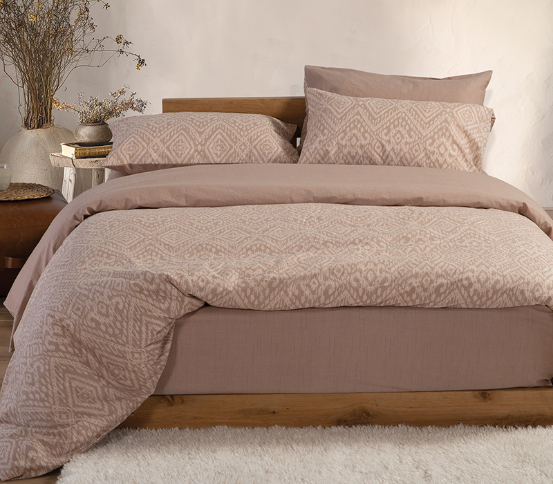 Σετ Σεντόνια Υπέρδιπλα Nef-Nef Homeware Orion Beige 240x270