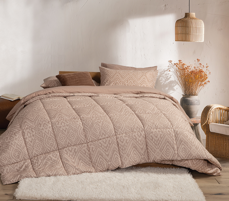 Πάπλωμα Υπέρδιπλο Nef-Nef Homeware Orion Beige 240×220