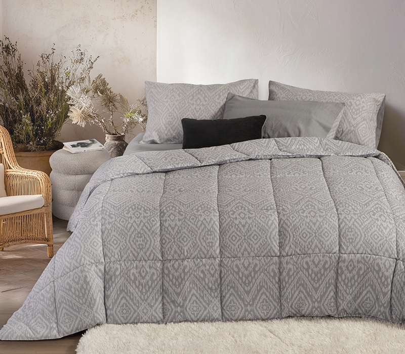 Πάπλωμα Υπέρδιπλο Nef-Nef Homeware Orion Grey 240×220