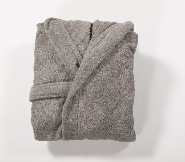 Παιδικό Μπουρνούζι με Κουκούλα Nef-Nef Homeware Junior Color Kids Light Grey