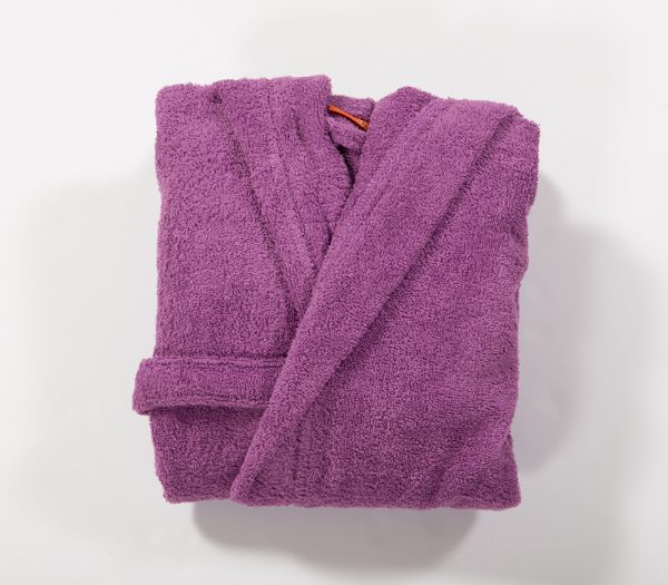 Παιδικό Μπουρνούζι με Κουκούλα Nef-Nef Homeware Junior Color Kids Mauve