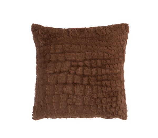 Διακοσμητικό Μαξιλάρι Γούνινο Nef-Nef Homeware Elements Mentor Mocca 45x45
