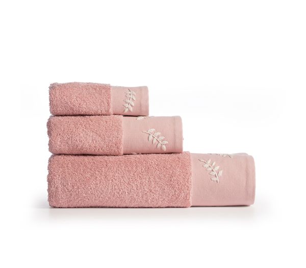Σετ Πετσέτες Μπάνιου 3τμχ 500gr/m2 Nef-Nef Homeware Serenity Amaranda Pink