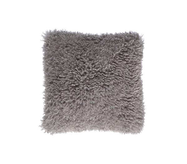Διακοσμητικό Μαξιλάρι Γούνινο Nef-Nef Homeware Oscar Grey 45x45