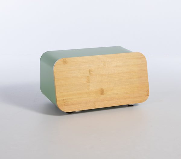 Ψωμιέρα Μεταλλική Nef-Nef Homeware Bread Basket Green 34.5x19x17