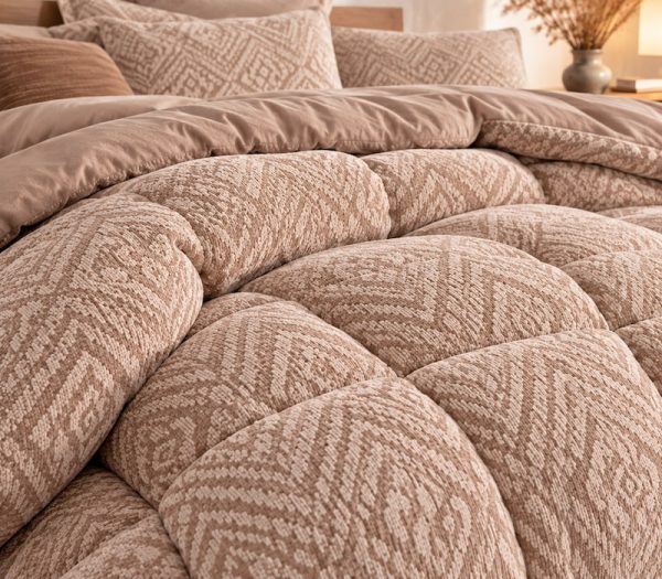 Πάπλωμα Υπέρδιπλο Nef-Nef Homeware Orion Beige 240×220 Nef-Nef Homeware or 1