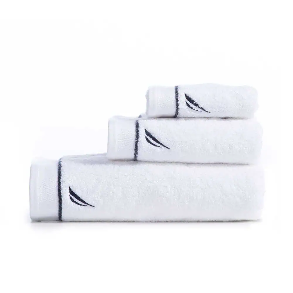 Σετ Πετσέτες Μπάνιου 3τμχ 600gr/m2 Nef-Nef Homeware X Nautica Coast White Nef-Nef Homeware X Nautica πετσέτα σώματος 70x140 nautica by nef nef nau coast white 600gsm