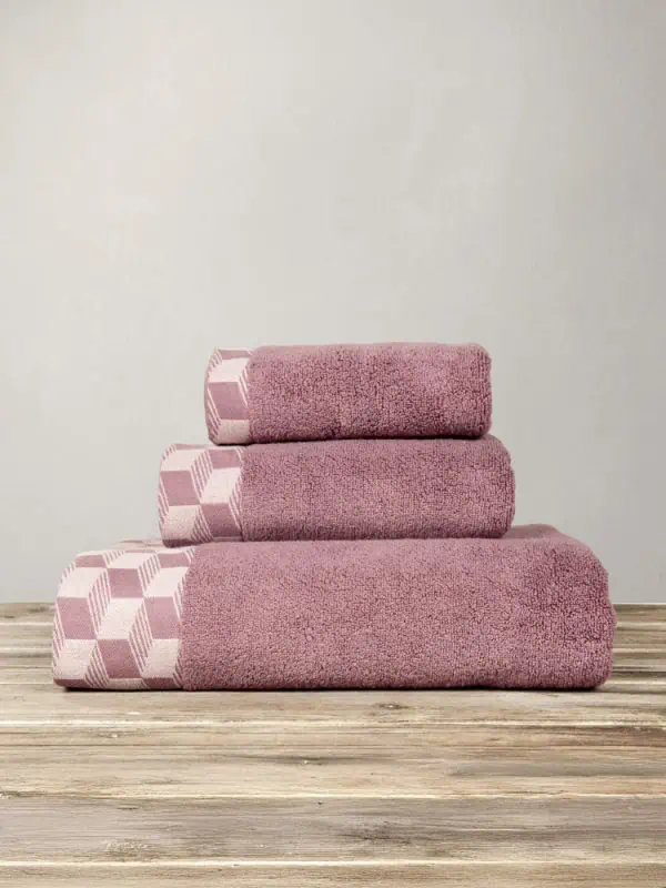 Πετσέτα Σώματος 600gr/m2 Nima Home Luxe Apple Pink 90x145