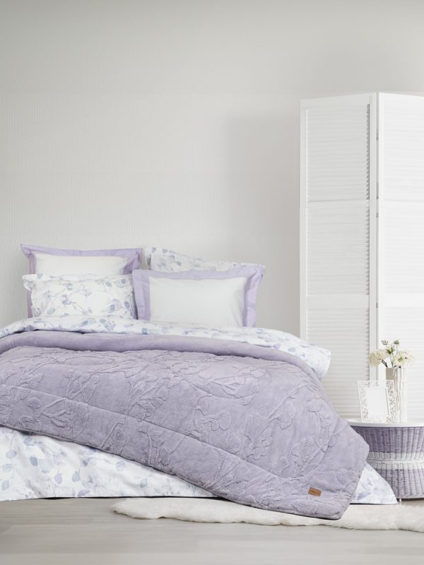 Κουβερτοπάπλωμα Μονό Nima Home Elara Lilac 160x220