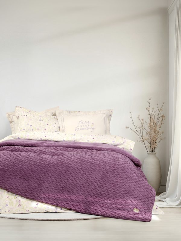 Nima Home Κουβέρτα/Πάπλωμα Γίγας 240x260 - Muffle Mauve