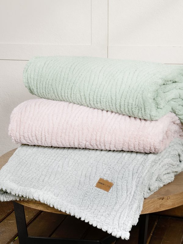 Nima Home Κουβέρτα Υπέρδιπλη 220x240 Fleece - Serenus Mint Nima Home Nima Home Κουβέρτα Υπέρδιπλη 220x240 Fleece - Serenus Mint - Image 3