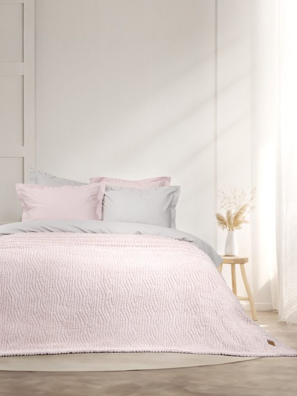 Nima Home Κουβέρτα Υπέρδιπλη 220x240 Fleece - Serenus Nude Pink