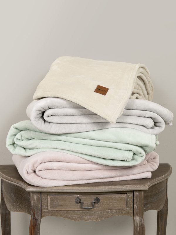 Nima Home Κουβέρτα Υπέρδιπλη 220x240 Fleece - Alpa Gray - Image 3