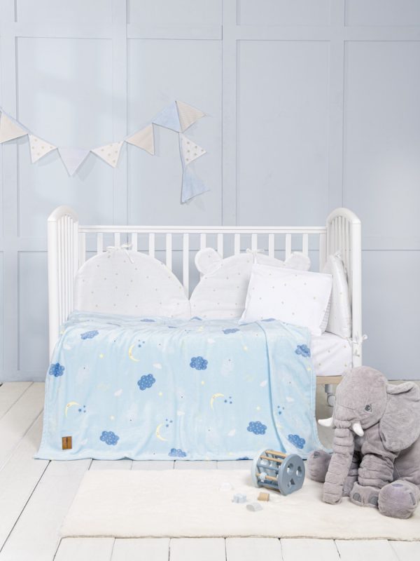 Nima Home Βρεφική Κουβέρτα Λίκνου Fleece 80x110 - Dumbo Nima Home Nima Home Βρεφική Κουβέρτα Λίκνου Fleece 80x110 - Dumbo
