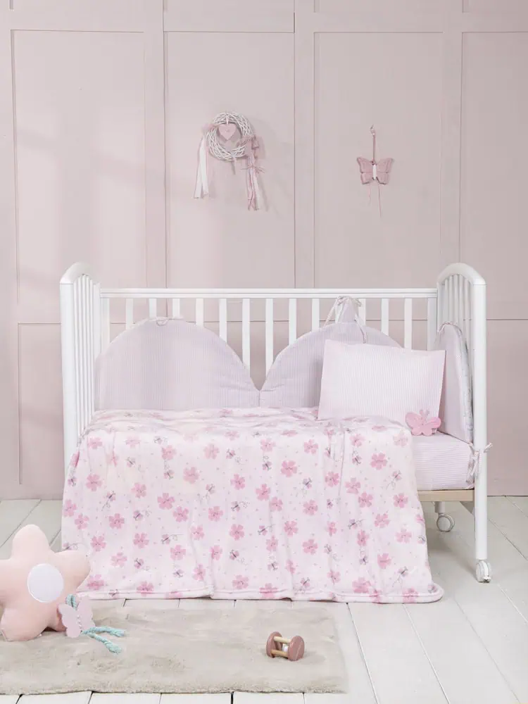 Nima Home Βρεφική Κουβέρτα Λίκνου Fleece 80x110 - Bloomie Nima Home Nima Home Βρεφική Κουβέρτα Λίκνου Fleece 80x110 - Bloomie
