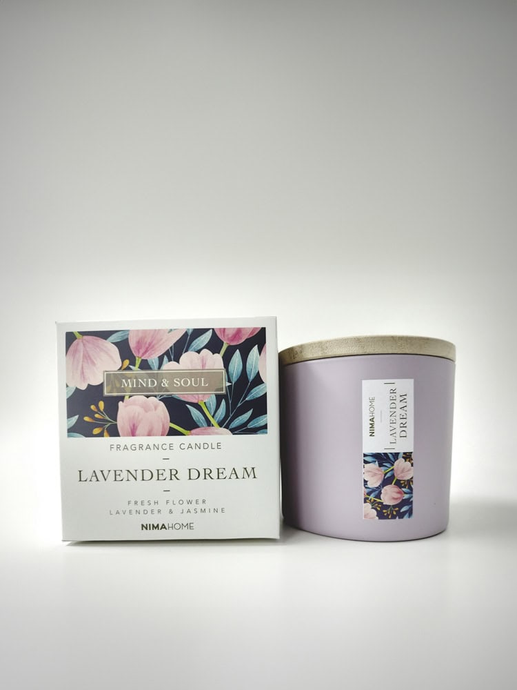 Nima Home Αρωματικό Κερί 250gr - Lavender Dream
