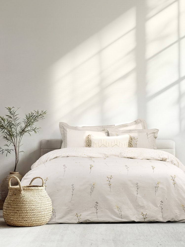 Nima Home Σετ Σεντόνια Υπέρδιπλα με Λάστιχο - Delicate