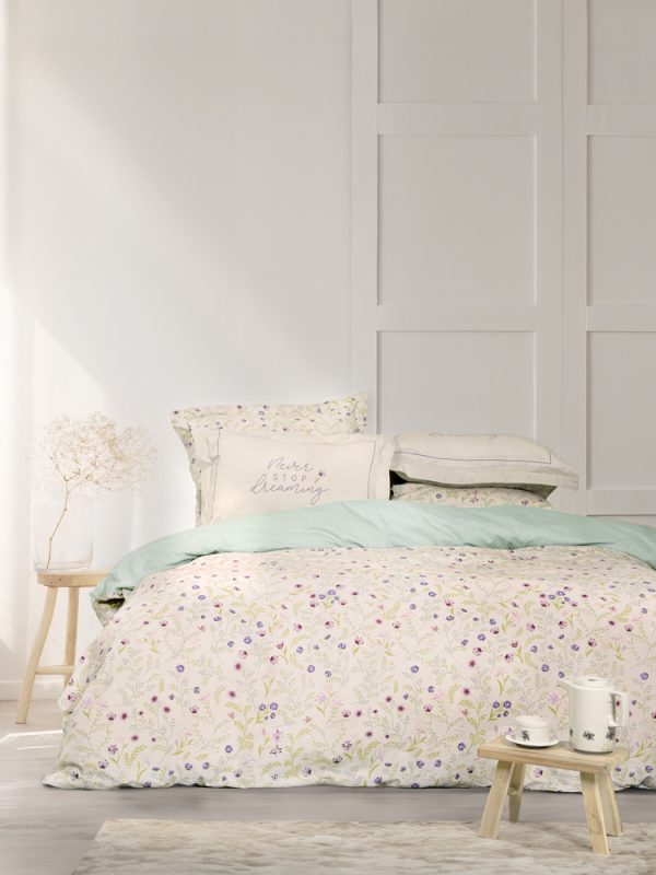 Σετ Παπλωματοθήκη Υπέρδιπλη Nima Home Dream Garden 220x240 Nima Home Σετ Παπλωματοθήκη Υπέρδιπλη Nima Home Dream Garden 220x240