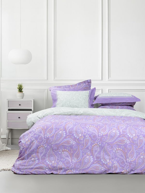 Σετ Παπλωματοθήκη King Size Nima Home Flow 240x260
