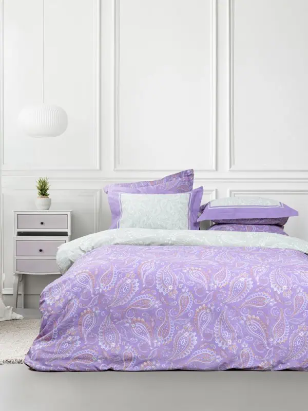 Σετ Παπλωματοθήκη King Size Nima Home Flow 240x260