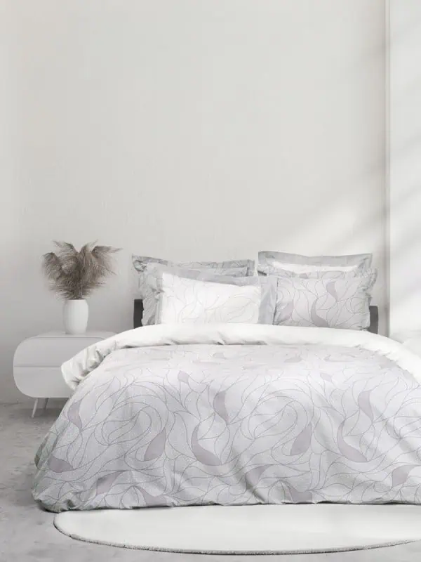 Σετ Σεντόνια Υπέρδιπλα με Λάστιχο Nima Home Hoop 160x200+32