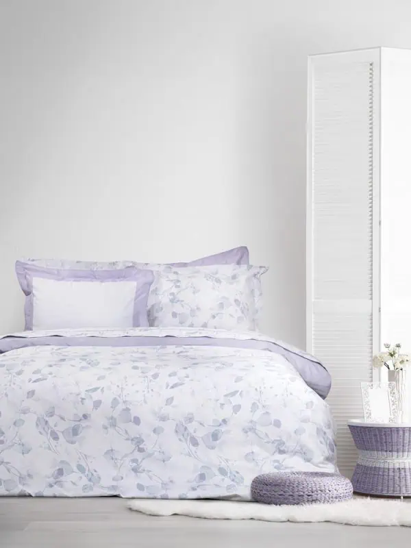 Σετ Παπλωματοθήκη King Size Βαμβακοσατέν Nima Home Liliana 240x260