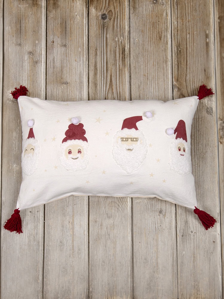 Nima Home Διακοσμητική Μαξιλαροθήκη 35x55 - Happy Santa
