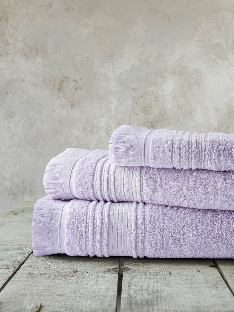 Πετσέτα Προσώπου 450gr/m2 Nima Home Allora Lilac 50x90