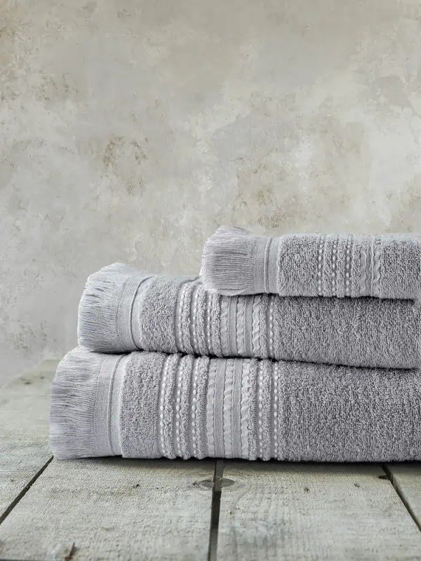 Πετσέτα Σώματος 450gr/m2 Nima Home Allora Gray 70x140