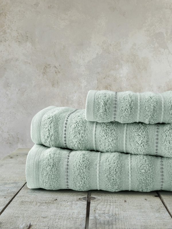 Σετ Πετσέτες Μπάνιου 450gr/m2 Nima Home Aura Mint 30x50 + 50x90 + 70x140