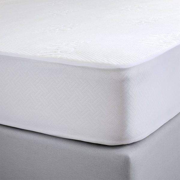 κάλυμμα στρώματος διπλό 150x20040 αδιάβροχο nima abbraccio jacquard