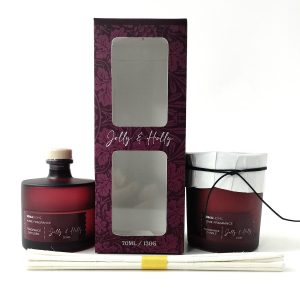 σετ αρωματικών χώρου 2τμχ nima aroma holly jolly