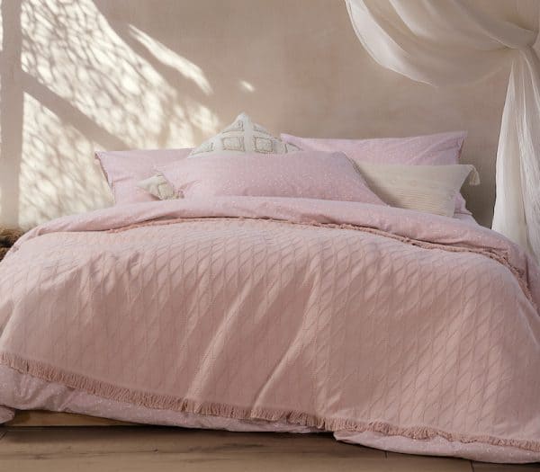 Κουβέρτα Υπέρδιπλη Βαμβακερή Nef-Nef Homeware Serenity Outlast Pink 230x240 Nef-Nef Homeware κουβερτόριο υπέρδιπλο 230x240 nef nef serenity outlast pink (1)