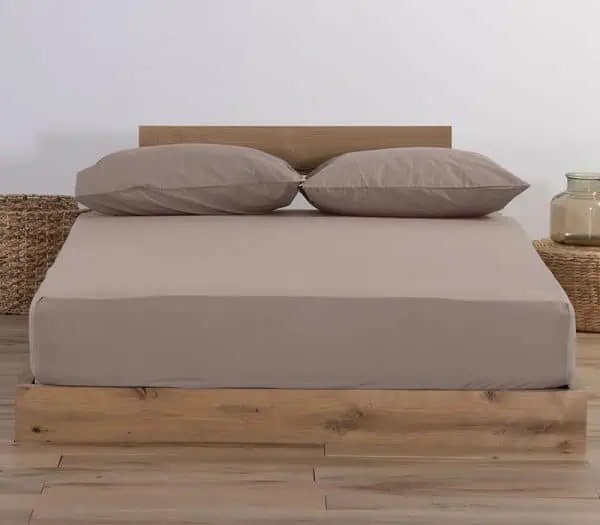 Σεντονι 100% Βαμβακι Μονο 100X200+30 Jersey Nef-Nef Homeware - 1185-Mocca