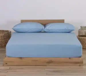 Σεντονι 100% Βαμβακι King Size 180X200+30 Jersey Nef-Nef Homeware - L.blue