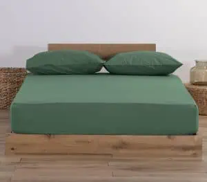 Σεντονι 100% Βαμβακι King Size 180X200+30 Jersey Nef-Nef Homeware - 1172-Green
