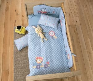 Βρεφικη Κουβερτα Πικε Aγκαλιασ Super Boy 80X110 Nef-Nef Homeware - Blue