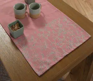 Τραβερσα Floriva 45Χ140 Nef-Nef Homeware - Coral