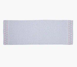 Τραβερσα Ishmar Blue 45Χ140 Nef-Nef Homeware - Ecru/Aqua