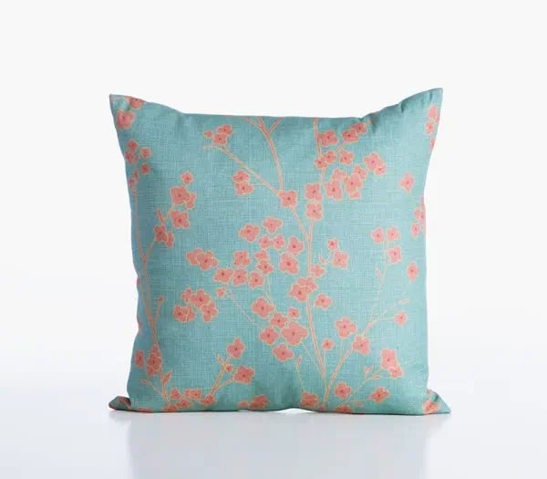 Διακοσμητικο Μαξιλαρι Floriva 45X45 Nef-Nef Homeware - Aqua