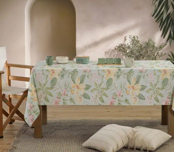 Τραπεζομαντηλο Opalyn 140X140 Nef-Nef Homeware - Green