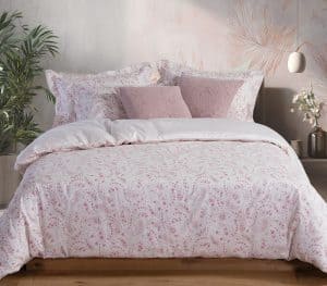 Σετ Παπλωματοθηκη Υπερδιπλη Mirelle 240X230 Nef-Nef Homeware - Ecru/Pink
