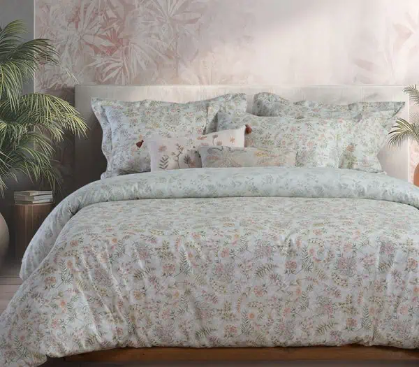 Σετ Παπλωματοθηκη Υπερδιπλη Blessing 240X230 Nef-Nef Homeware - Mint