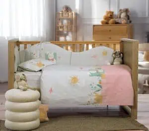 Βρεφικα Σετ Σεντονια Κουνιασ Pic Nic Together Nef-Nef Homeware - Aqua