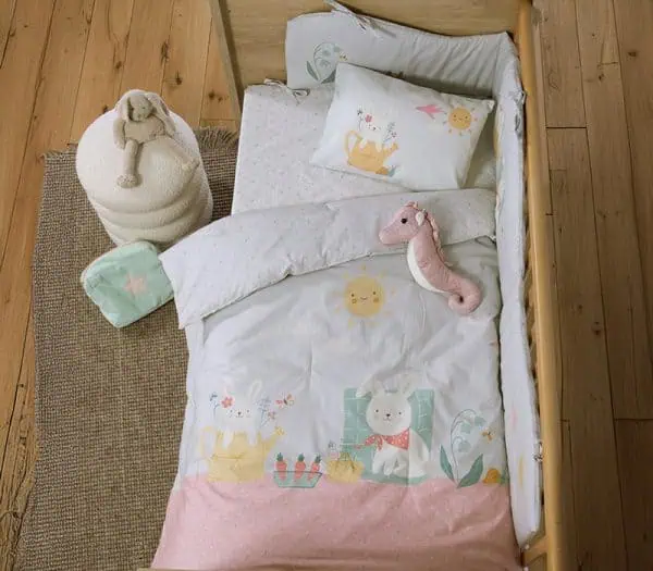 Βρεφικο Κουβερλι Pic Nic Together 110Χ140 Nef-Nef Homeware - Aqua
