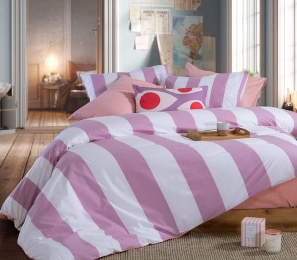 Σετ Σεντόνια Μονά Nef-Nef Homeware Casual Vertia Mauve 170x270 Nef-Nef Homeware Σετ Σεντονια Μονα Casual Vertia 170X270 Nef-Nef Homeware - Mauve