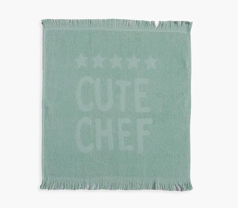 Ποτηρόπανο Φροτέ Nef-Nef Homeware Cute Chef Mint 50x50 Nef-Nef Homeware Ποτηροπανο Cute Chef 50Χ50 Nef-Nef Homeware - Mint