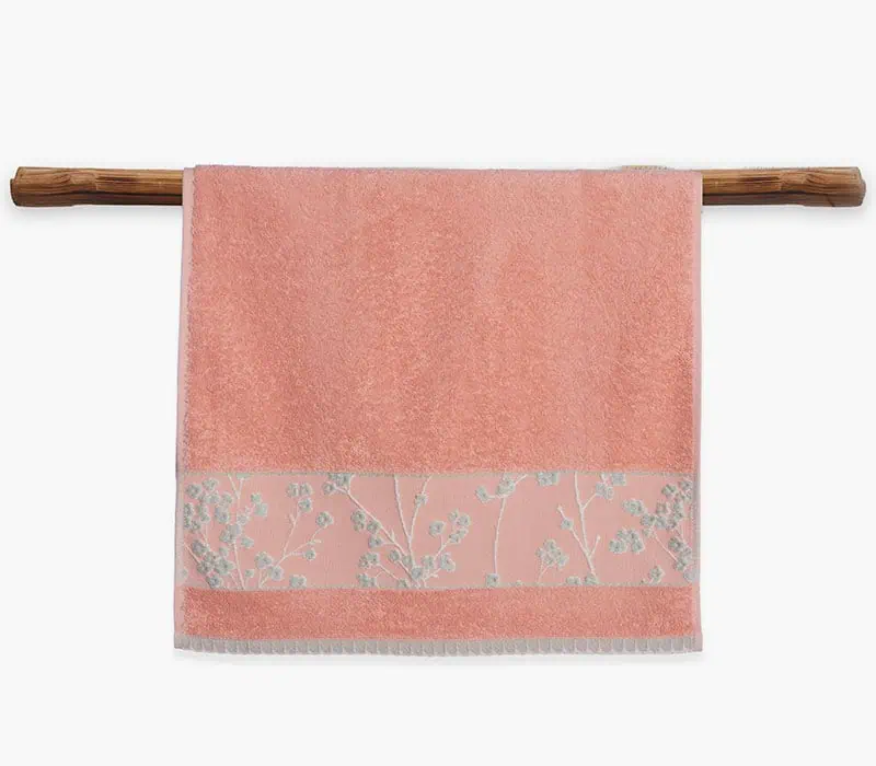 Πετσέτα Χεριών 500gr/m2 Nef-Nef Homeware Floriva Coral 30x50 Nef-Nef Homeware Πετσετα Χεριων Floriva 30X50 Nef-Nef Homeware - Coral