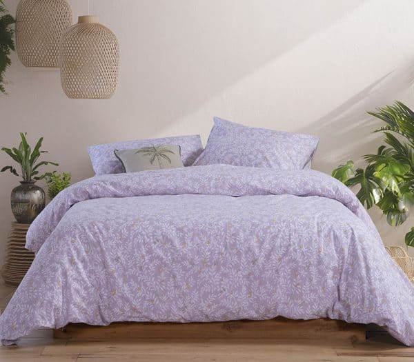 Σετ Σεντονια Βαμβακερα Μονα Cylia 170X270 Nef-Nef Homeware - Lilac